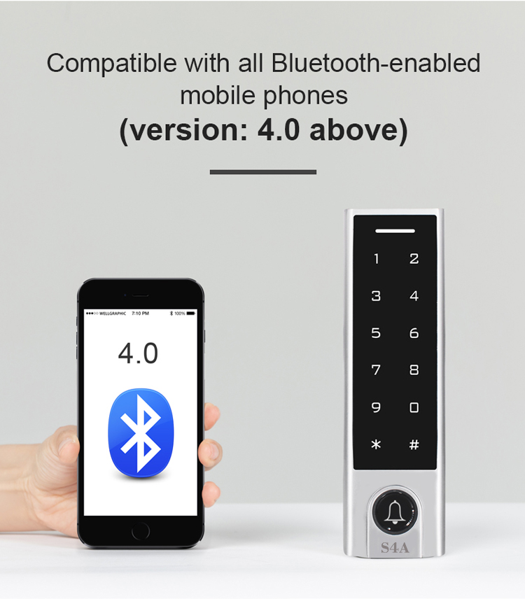 Controllo accessi Bluetooth
