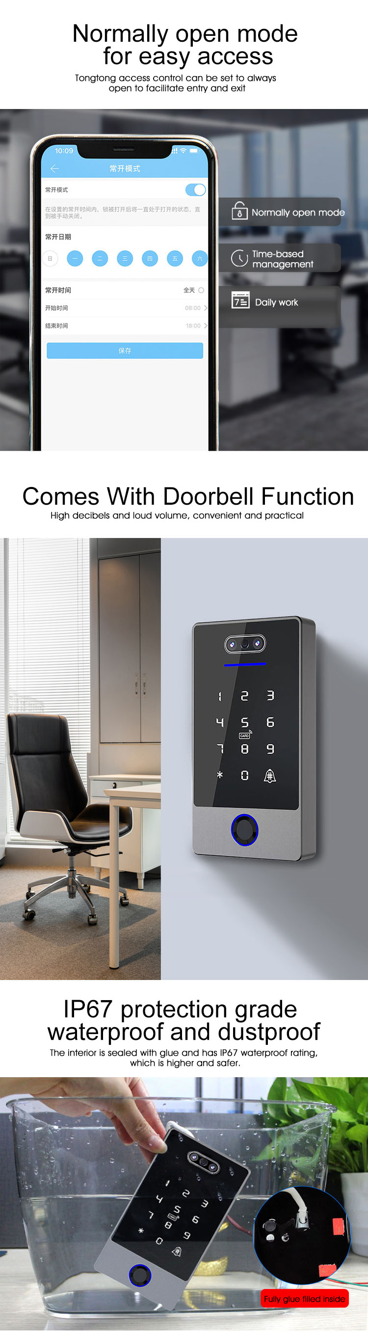 TTLock Fingerprint standalone access control