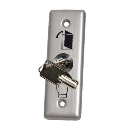 stainless steel exit button